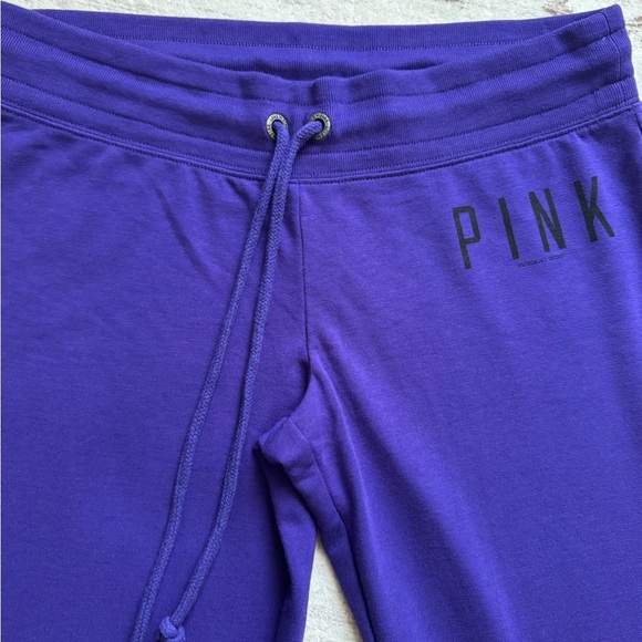 Victoria's Secret PINK Flare Bottom Pants - Charcoal and purple - Picture 3 of 11